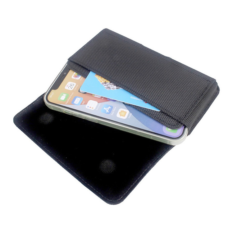 Oxford cloth mobile phone bag belt buckle waist bag male and elderly card slot magnetic suction horizontal 6.1-inch 6.5-inch 6.7-inch