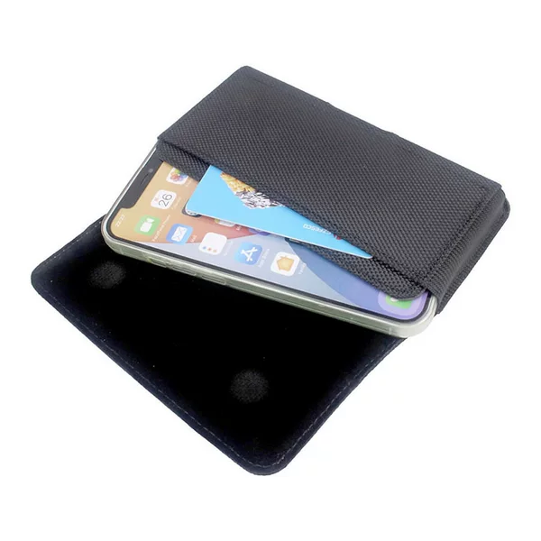 Oxford cloth mobile phone bag belt buckle waist bag male and elderly card slot magnetic suction horizontal 6.1-inch 6.5-inch 6.7-inch