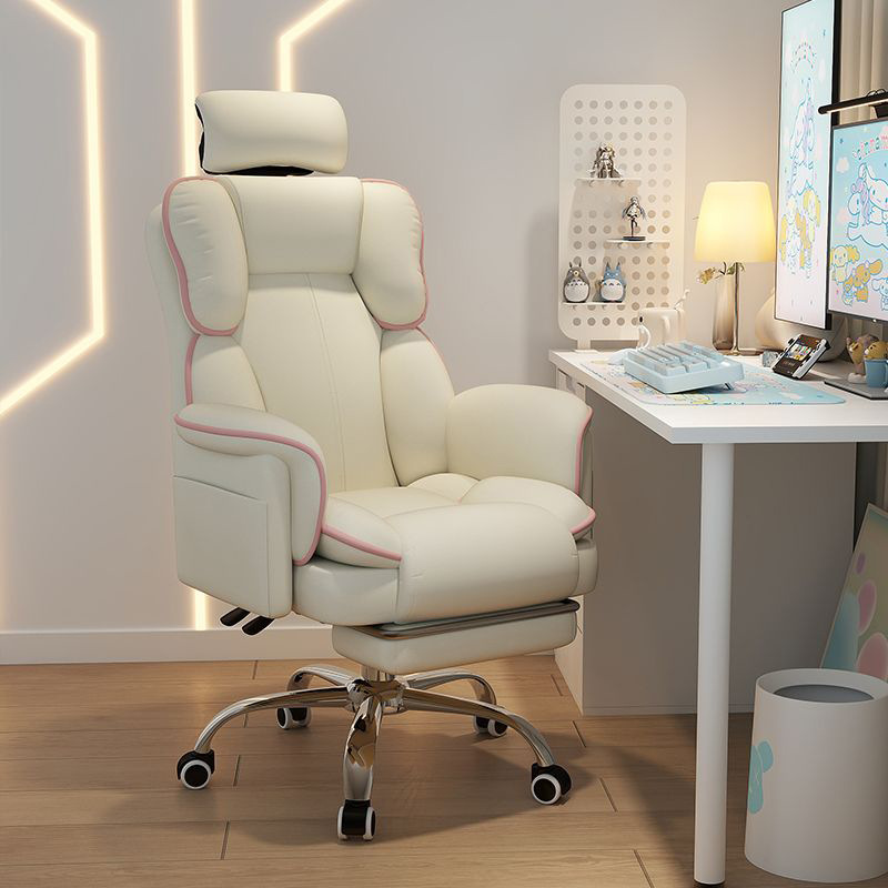 Silla de juego de deportes eléctricos, silla giratoria, silla de respaldo para el estudio doméstico, silla de computadora
