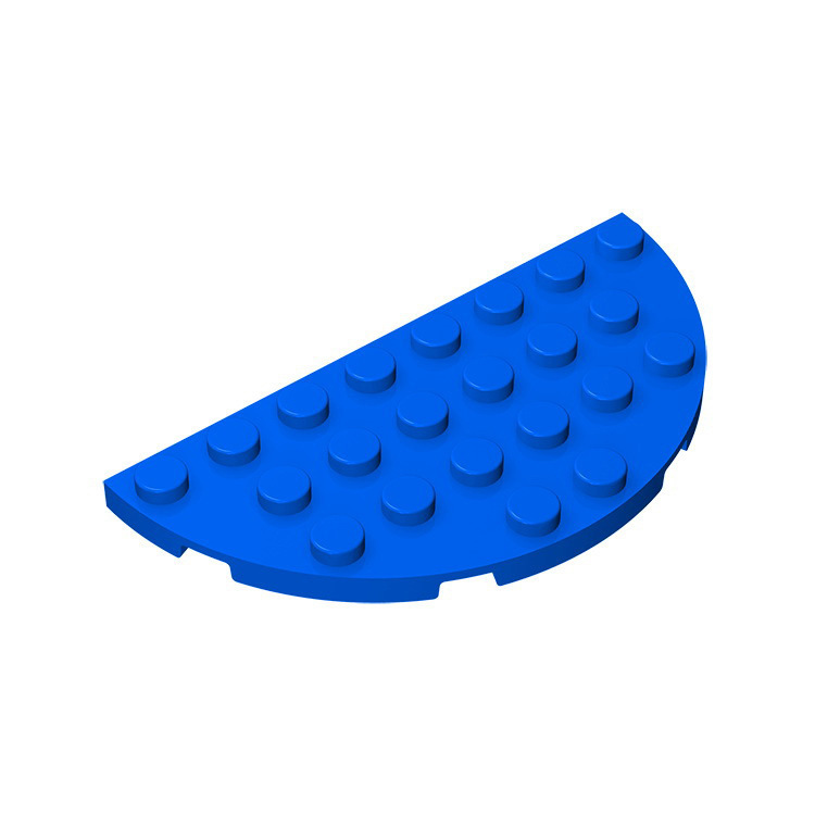 [50g] Cross-border moc Compatible with Lego 22888 Semi-circular Floor Small Particle Building Blocks Accessories DIY Scattered Parts