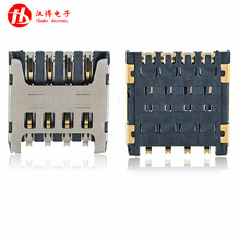 MICRO SIM����8PPULL ����ʽ��ֹ���߶�1.5H/SMO-1535