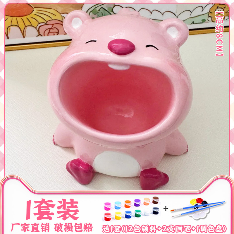Muñecos de Yeso 3D para Pintar DIY Pintado a Mano para Manualidades