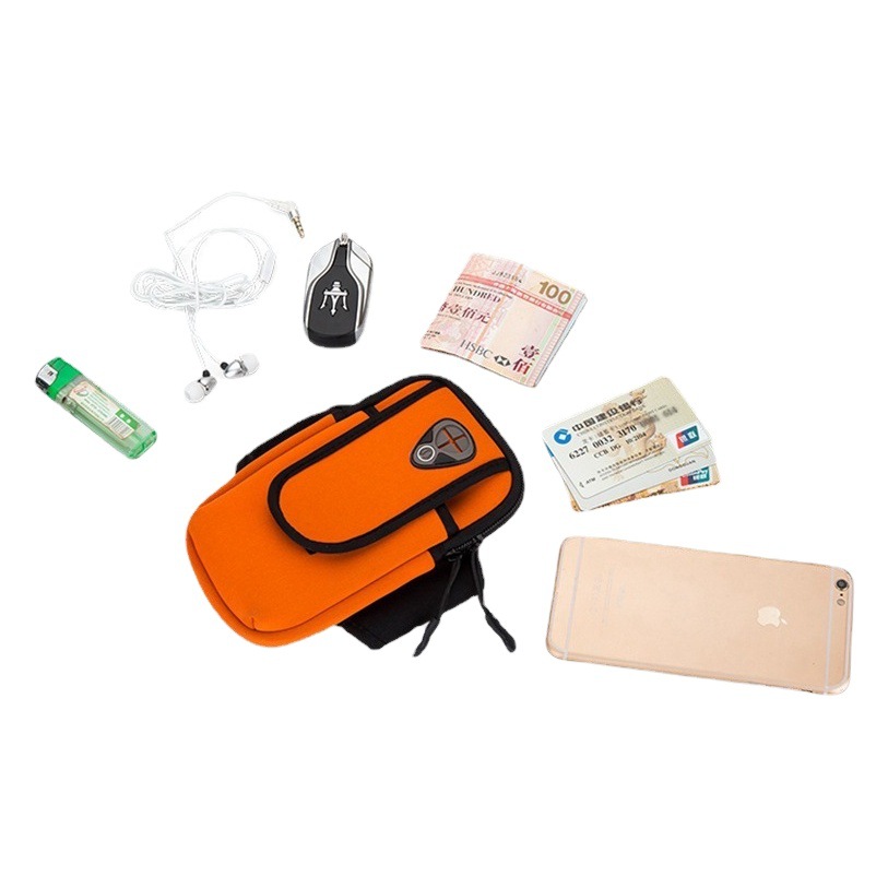 Sports Arm Bag Apple Multifunctional Mobile Phone Case Waterproof Arm Belt Fitness Riding Running Arm Bag 5.5 Inch Arm Bag