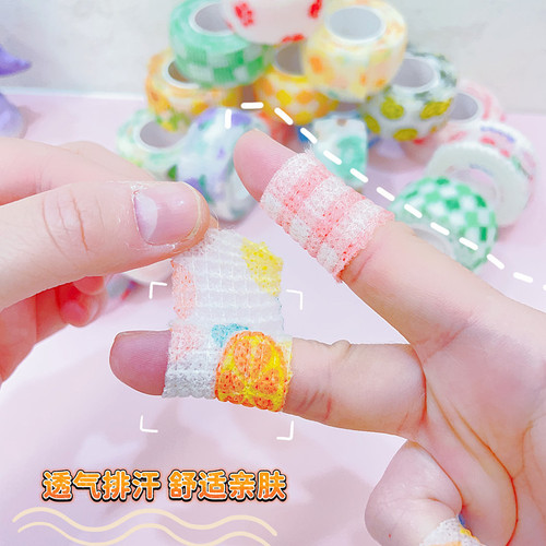 Student writing finger protection bandage ins high-looking cute finger bandage finger protection anti-wear hand self-adhesive finger protection artifact