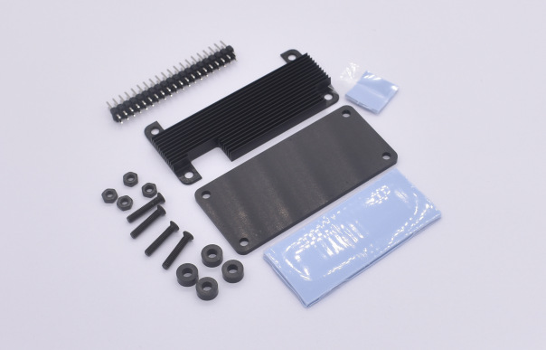 Raspberry Pi Zero W 2W铝合金外壳保护壳CNC铠装外壳被动冷却壳