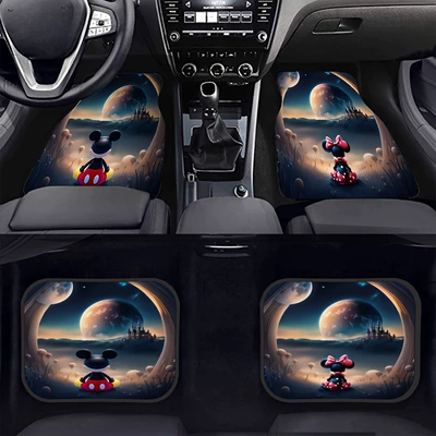 Avtomobil döşəmə paspasları – to care car mat floor - personalized-floor-mats-18-3545cm-two-piece-set
