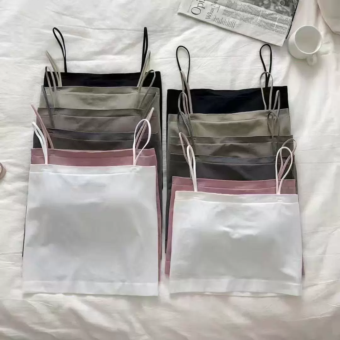 Голова бюста Tube Bra Top, съемные чашечки, дышащий материал, один размер — короткие и длинные цветные версии