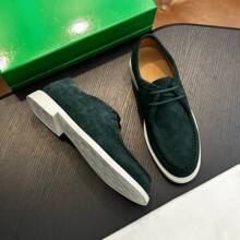 新款春季休闲皮鞋男款英伦风简约百搭时尚男士真皮乐福鞋外贸男鞋