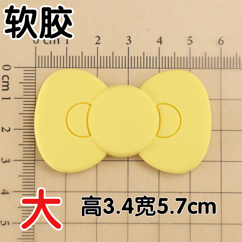 With bow, yellow, big, 4x