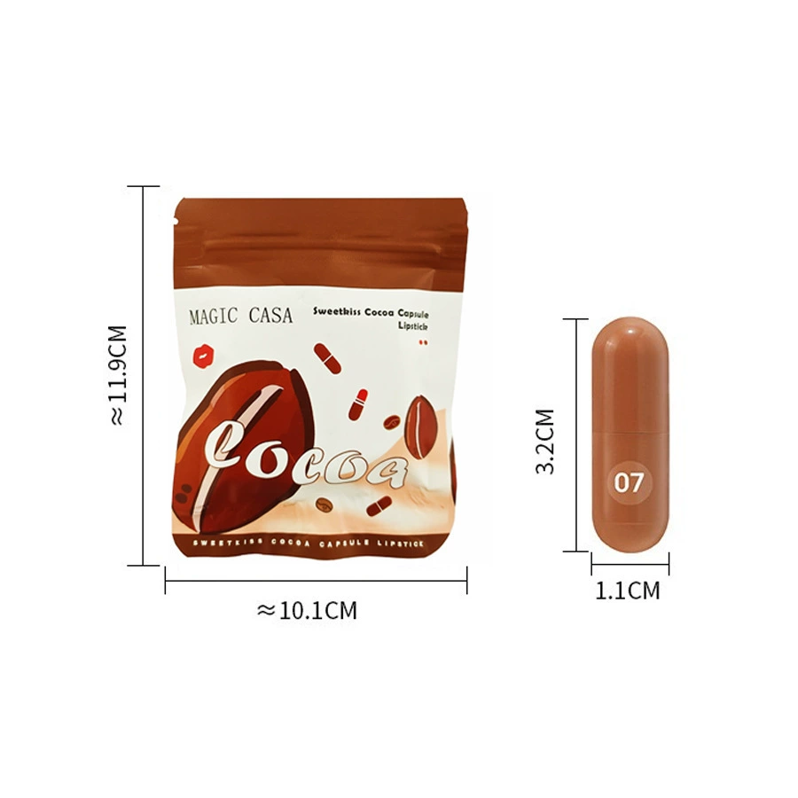 Матовая помада Capsule Lipstick (MAGIC CASA) 10 оттенков, естественная формула стойкая