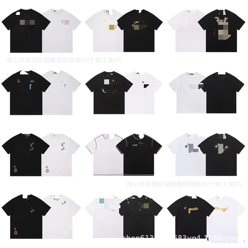L Brand Cross-Border 26Ss Foreign Trade Spring Logo Printed High-Quality 270g Pure Cotton Unisex Short-Sleeve T-Shirt L Brand Cross-Border 26Ss Foreign Trade Spring Logo Printed High-Quality 270g Pure Cotton Unisex Short-Sleeve T-Shirt