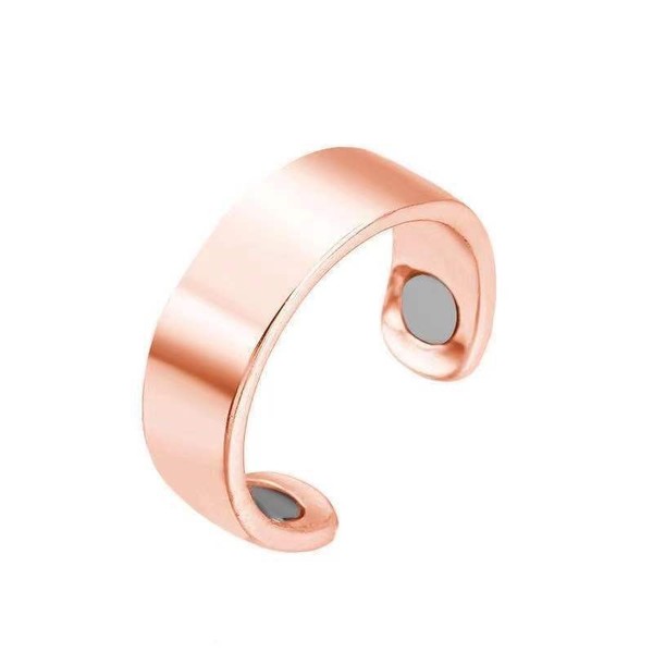 Creative magnetic golden one size ring