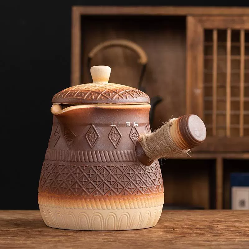 Сушильные банки, чайники, большие глиняные горшки с крышками, жареный молочный чай, жареный чай, кипятение воды, травяные чайники, банки для супа и каши