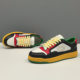 Men's Top Layer Cowhide White Sneakers Men's Trendy Shoes Genuine Leather European Station Korean Men's Colorblock Sports Casual Shoes