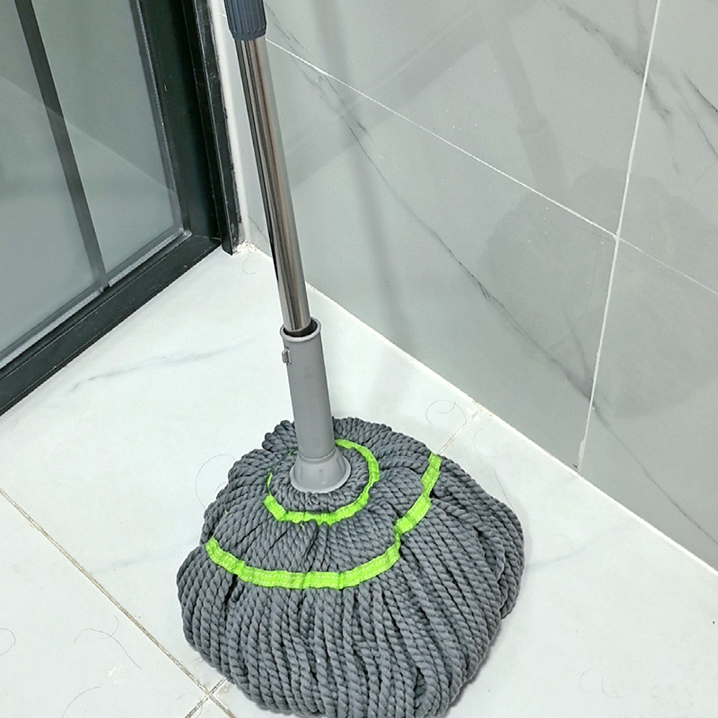 Hands-Free Wet and Dry Mop, Self-Wringing Mop, Large Household Mop, Traditional Mop, Cotton Mop, Absorbent Mop