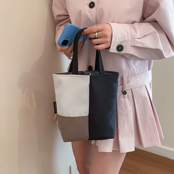 Spliced Cup Sleeve, Portable Water Bottle Bag, Large Capacity Versatile Thermos Cup Sleeve, Thermal Cup Bag, Portable Umbrella Holder, Small Tote Bag