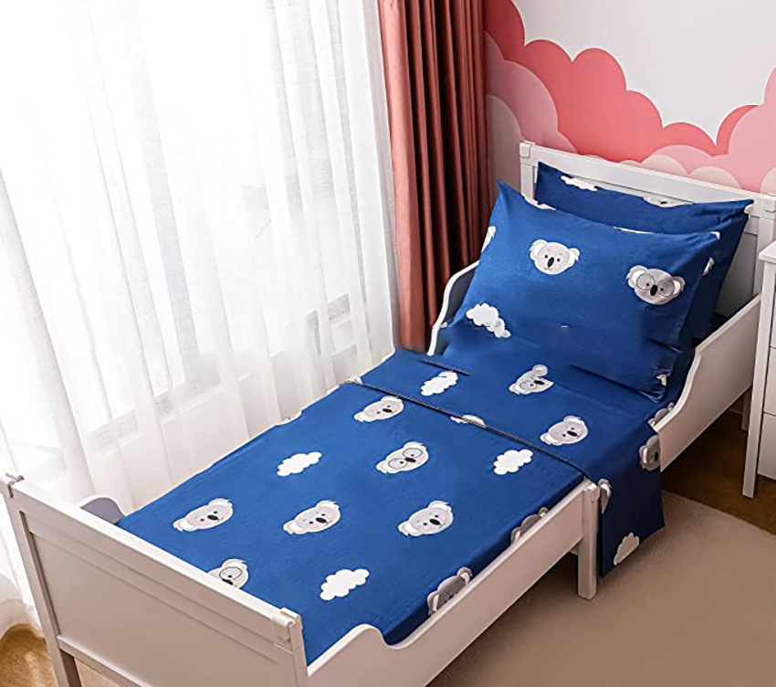 El Amazonas transfronterizo de los niños de cuatro piezas de la impresión directa del algodón de la fuente de la fábrica