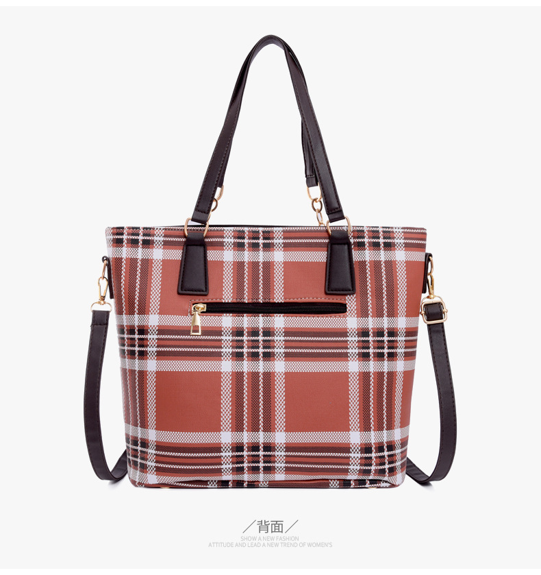 Wholesale of 2024 new styles of European and American retro six-piece single-shoulder bags and hand-carry crossbody bags for foreign trade women's fashion mother-and-child bags undefined