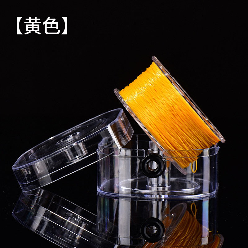 进口扁丝弹力线高弹力耐磨文玩串珠扁丝线水晶手链串珠弹力绳批发|undefined