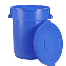 F^大号塑料桶水桶加厚家用储水用圆桶特大白桶带盖胶桶食品级带轮