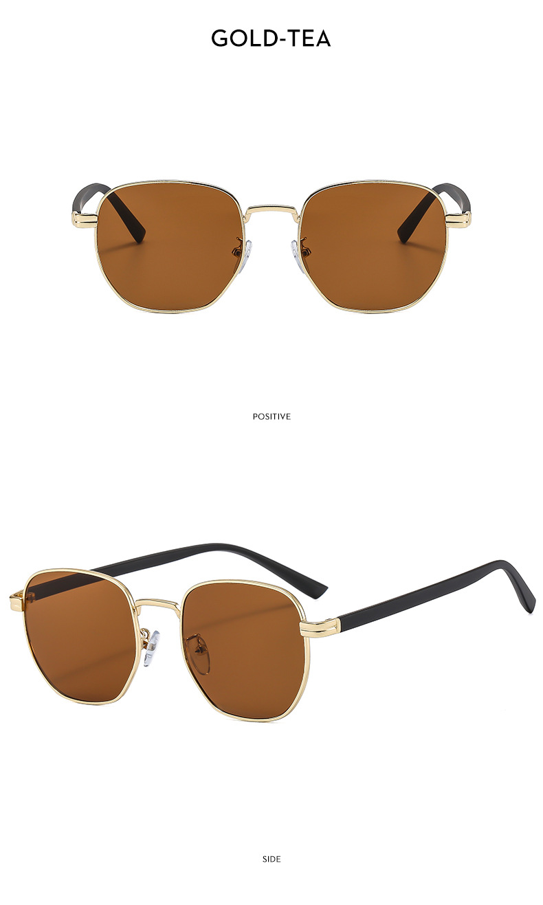 Vacation, Streetwear Style Grey, Black Color Vacation Streetwear Solid Color Ac UV400 Protection Square Full Frame Women's Sunglasses