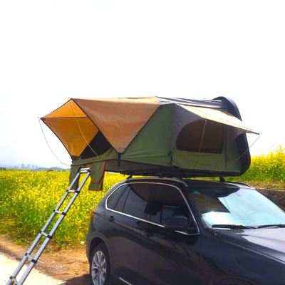 Camping No-Setup Suv Double-Layer – Avtomobil dam çadırları