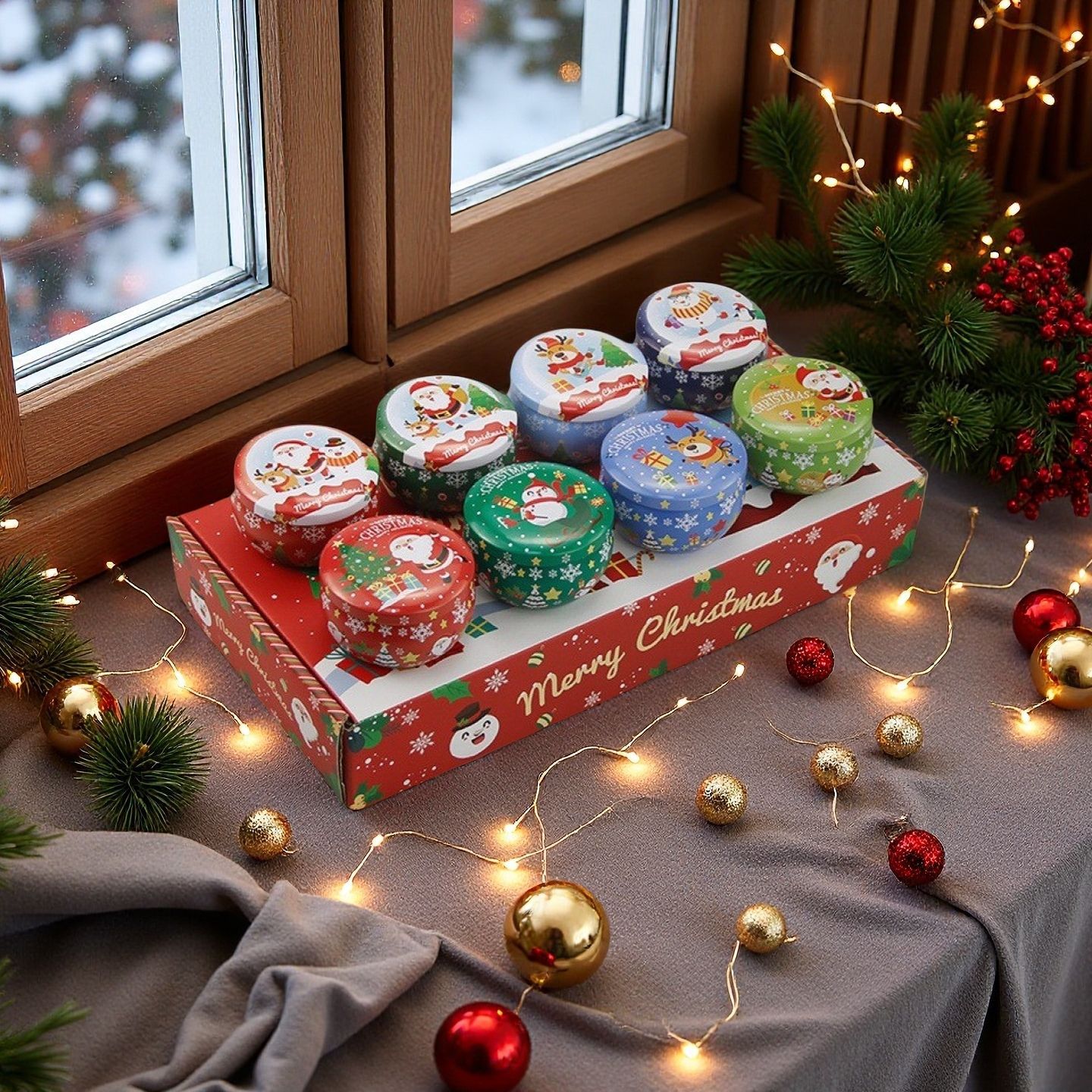 Christmas candle
