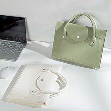 新款防水大容量笔记本电脑包适用华为苹果matebook air.寸寸5寸6