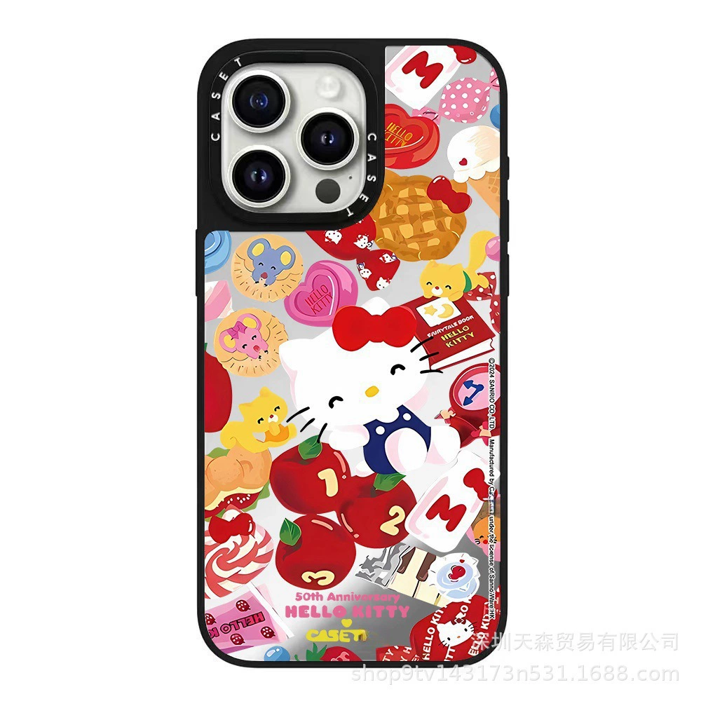 Apple совместимый iPhone17, профессиональный чехол, 17 Pro Max, зеркальный эффект