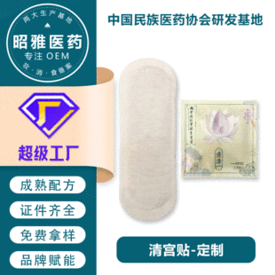 Xuelian Qingqing Patch Pad Women's Private Care Qinggong Paste Private Cleaning Factory Xuelian Paste Wholesale Customization