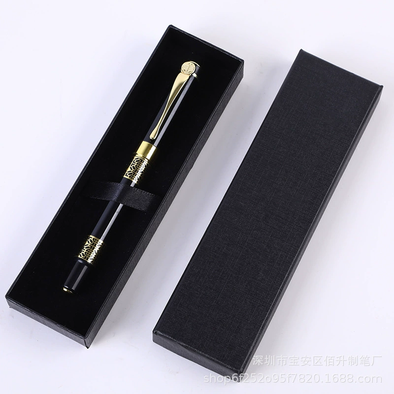 Ретро метал pen rollerball, древесный узор, винтажные наборы подарков и коробки, легкий 0,102 кг