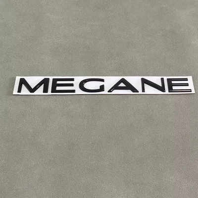 Suitable for Renault Car logo - standard-meganemetallic-black