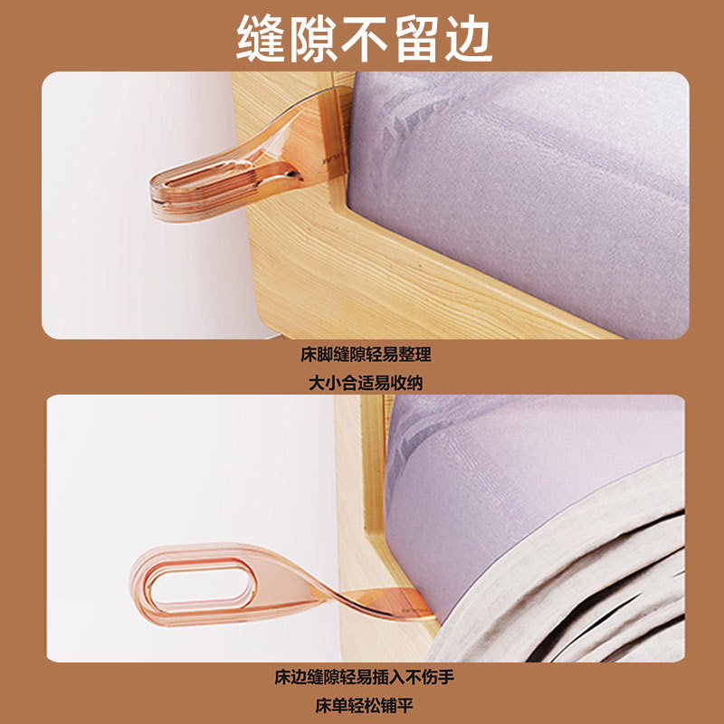 シーツの神器を敷いてベッドを塞いでシーツを交換して固定器を整理します。|undefined