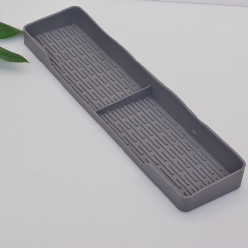 New kitchen silicone barbecue rack seasoning storage rack made of food-grade silicone material with built-in strong magnets