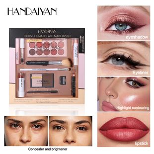 Cross-Border Makeup Set 11-Piece Lipstick Set Handaiyan Cosmetics Set Beginner Makeup Set