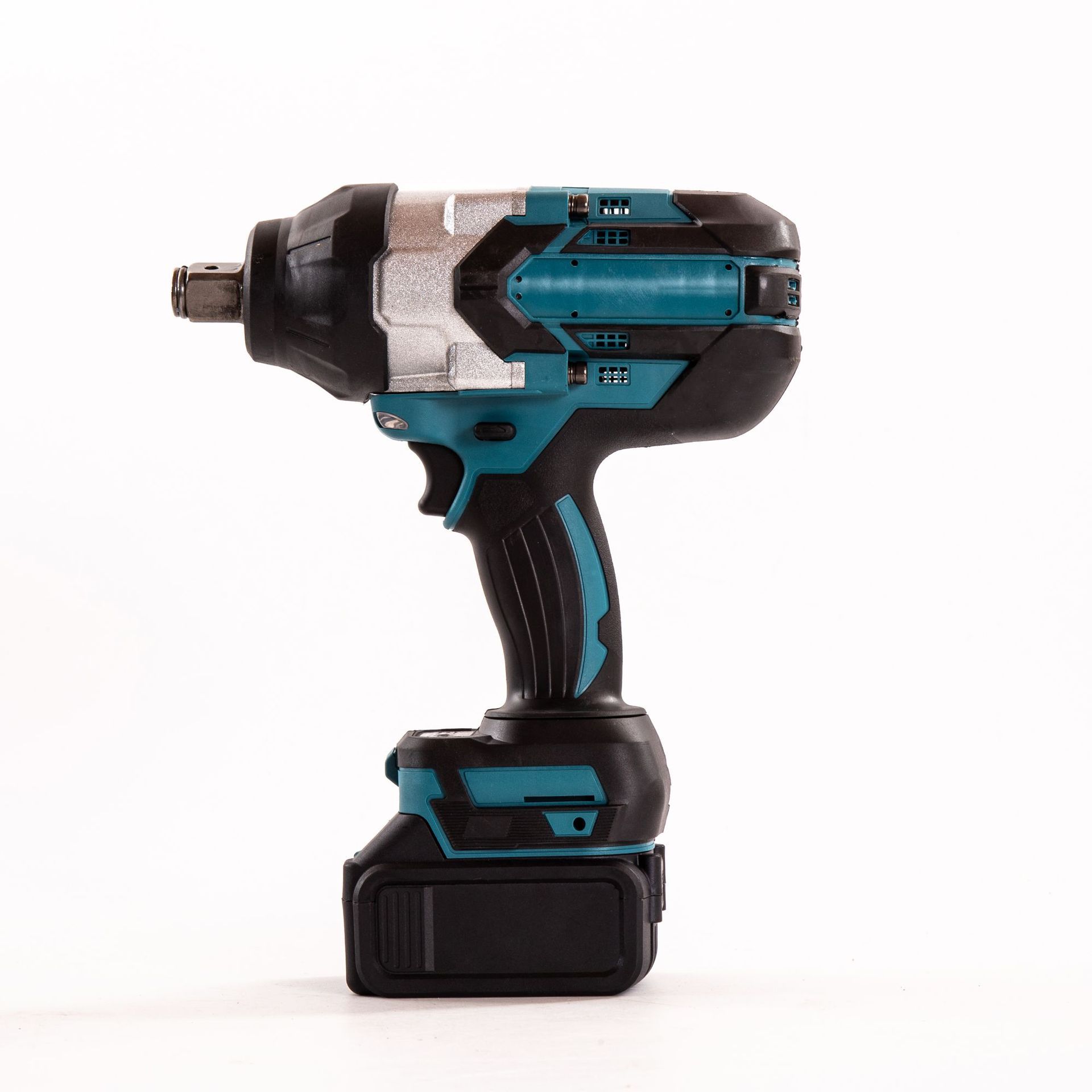 Llave eléctrica de litio de alta potencia de impacto transfronteriza de gran torsión, marco de llave eléctrica carpintería, reparación de automóviles, mano de placa eléctrica