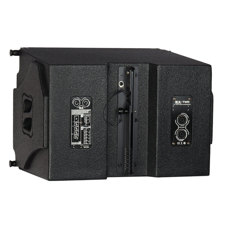 EX-TWO altavoz de matriz lineal coaxial de 12 pulgadas altavoz de matriz lineal para espectáculos al aire libre