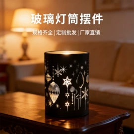 圣诞球;圣诞装饰品;蜡烛器皿