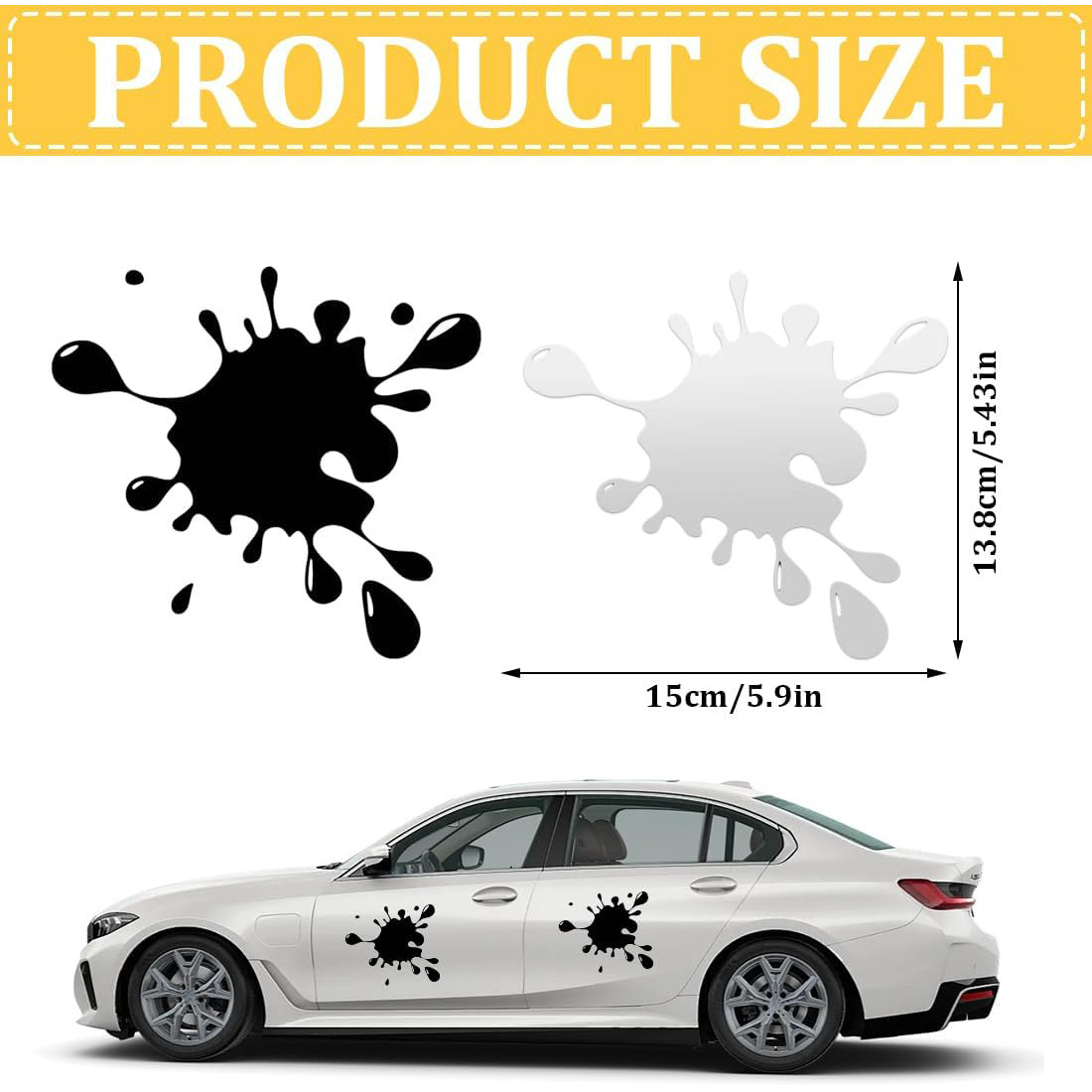 Waasserdichte Auto-sticker Mat Waassertrëpfchen Gravur Uv_voghion.com