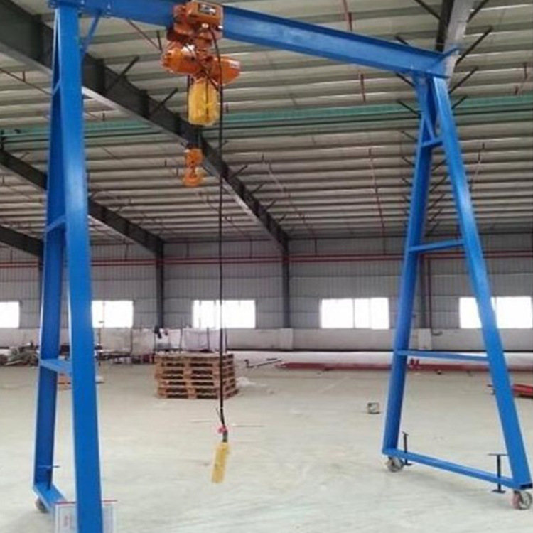 供应烟台吊模具小型龙门架 1吨葫芦龙门吊架 设备龙门架质量好