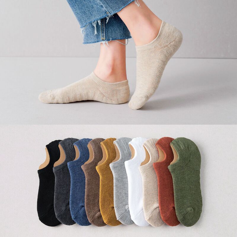 Fashionable socks women's boat socks invisible towel bottom thickened sweat-absorbent non-slip cotton ins summer socks shallow mouth terry Fashionable socks women's boat socks invisible towel bottom thickened sweat-absorbent non-slip cotton ins summer socks shallow mouth terry