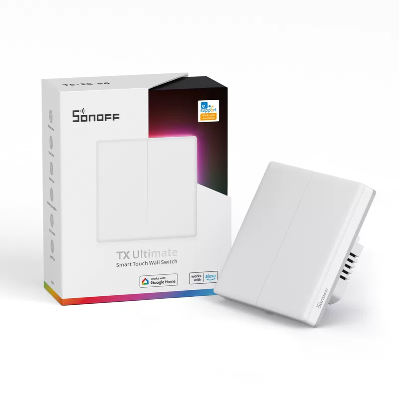 Sonoff TX T5 86 2C Wifi умный выключатель настенный полный экран сенсорный дистанционное управление умный