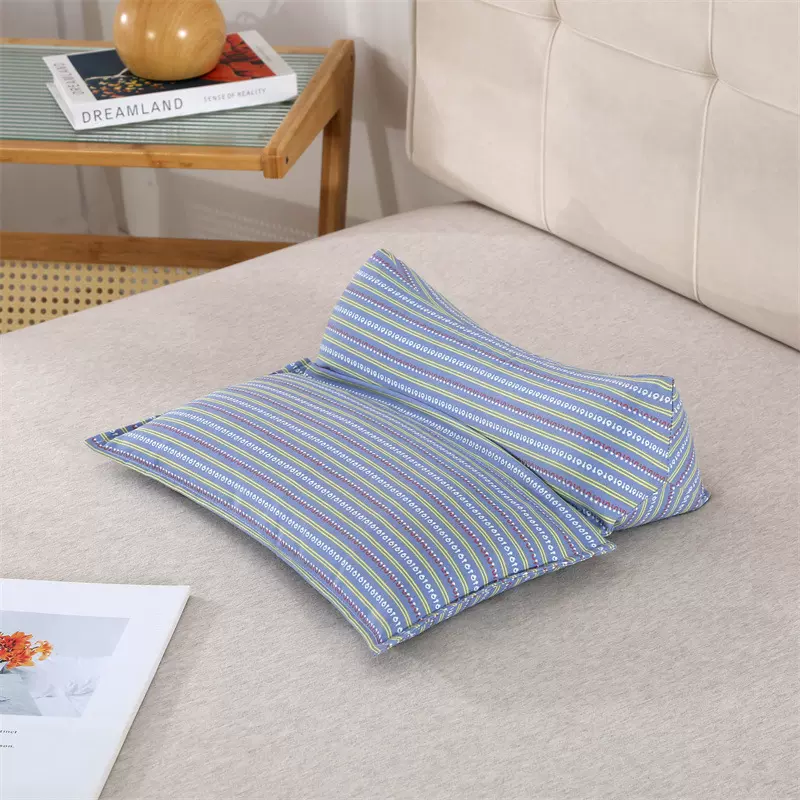 柏籽壳花椒籽枕头荞麦壳三角连体枕好睡眠枕成人可拆卸组合草本枕