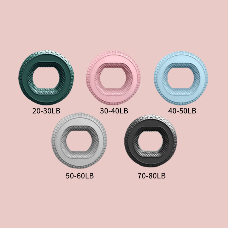 Doble fuerza de agarre de silicona dedo entrenamiento de rehabilitación dedo fuerza dispositivo hogar equipo de fitness anillo de agarre