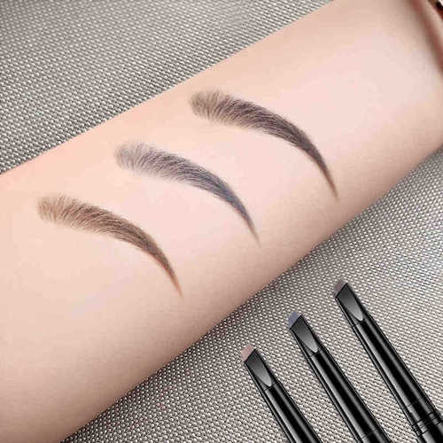 Double-ended automatic eyebrow pencil, eyebrow powder, waterproof, sweat-proof, long-lasting, not easy to smudge, beginner eyebrow brush, cosmetics, three-dimensional coloring