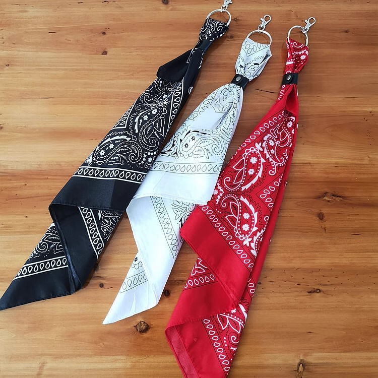 Cashew-Shaped Ins-Style Small Square Scarf Headband Versatile Hip-Hop Pants Chain Trendy Street Dance Accessory Industrial Pants Chain Waist Chain