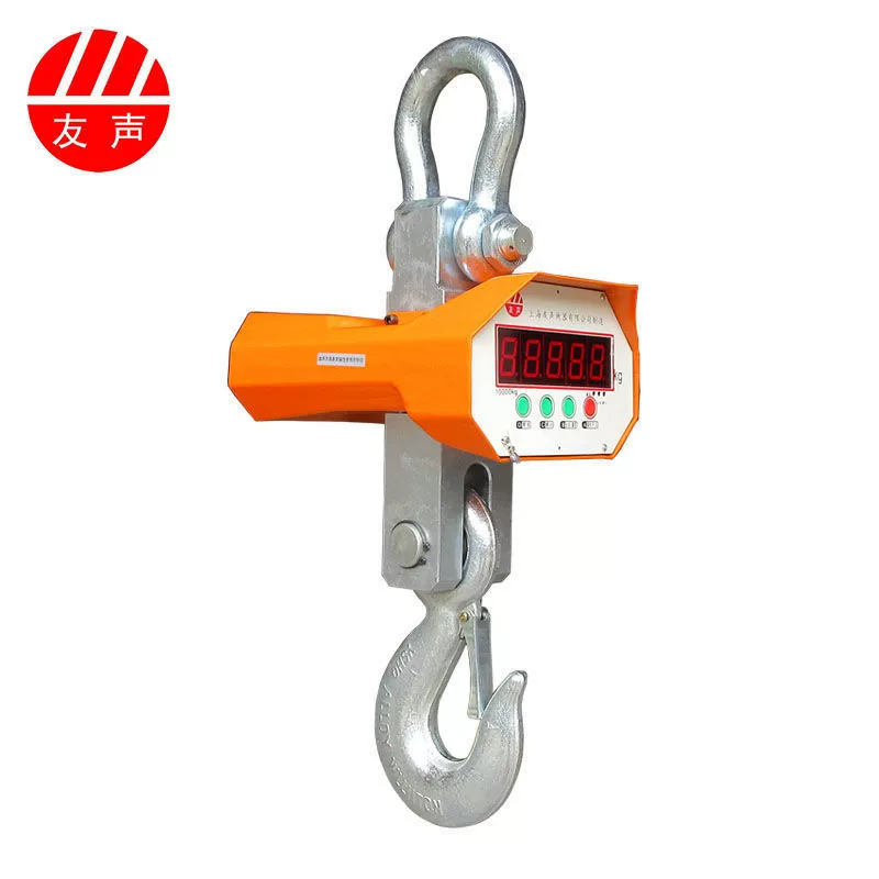 Шанхайские цифровые крановые весы Yousheng, крюковые весы, подвесные весы, передвижные весы 1T, 2T, 3T, 5 тонн, 10 тонн, беспроводные крановые весы OCS-5T
