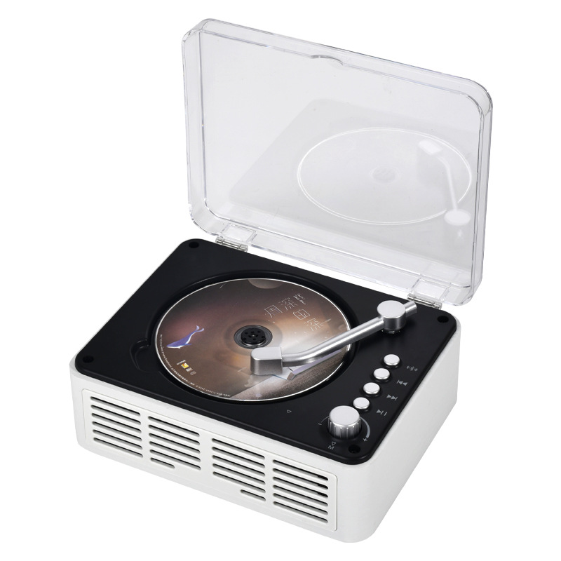 レトロ多機能CDプレーヤークロスボーダーアマゾン巴音箱bluetoothスピーカーラジオ内娯楽アルバムCD機