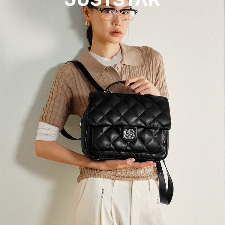 Дизайн рюкзака, премиум, стиль Chanel, тенденция сезона