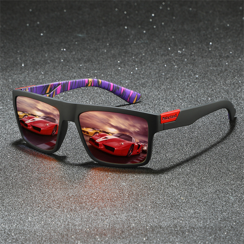 Black frame red film